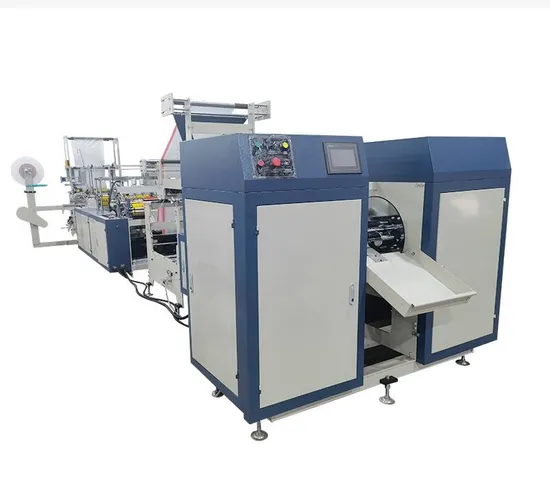 Fully Automatic Plastic Poly Biodegradable PE HDPE LDPE Continuous Drawstring Garbage Bag Making Machine Rolling Draw Tape Garbage Bag on Roll Machine