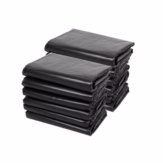 Saco de lixo com cordão para uso doméstico Rolo para lixo Saco para lixo Saco para lixeiras Sacos com cordão para saco de lixo Máquina para fazer rolo de saco de lixo