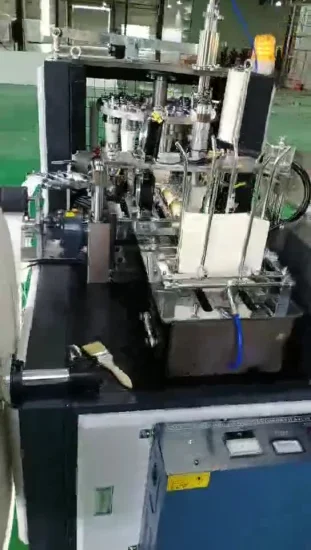 Preço da máquina formadora de copo de papel descartável automática de alta velocidade 100 PCS