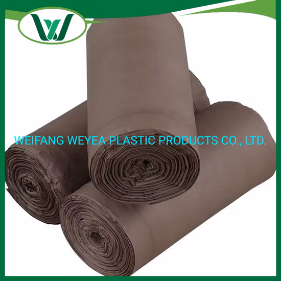Sacos de lixo doméstico descartáveis ​​HDPE/LDPE Máquina de fazer sacos de lixo de plástico com cordão para cozinha