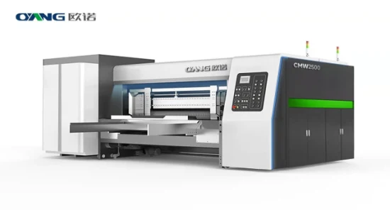 Máquina de impressão digital de papelão ondulado Mutli-Pass Ounuo 2500