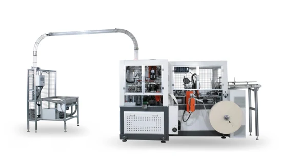 Máquina de fabricação de copos de papel descartável Fornecimento fácil para máquinas de fabricação de copos de papel usados ​​na Índia