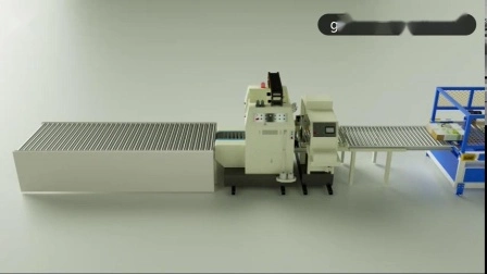 Máquina automática de corte e vinco para impressão flexográfica de papelão ondulado